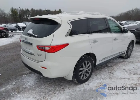 2014 Infiniti Qx60 Hybrid from USA, damaged, VIN 5N1CL0MM6EC514437